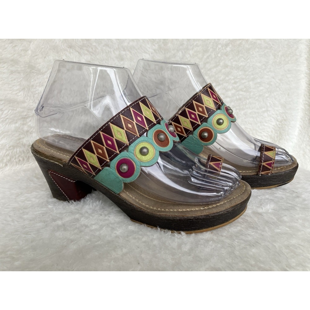 L'Artiste By Spring Step Dreamcoat Sandals Women's Sz 36